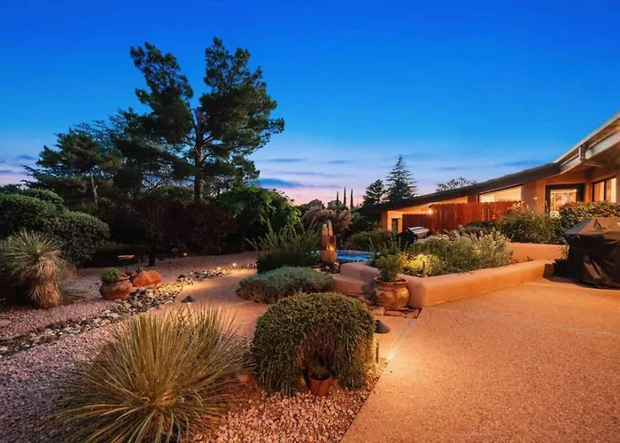 Chapel Vista Main House Red Rock Views And Hot Tub Sedona