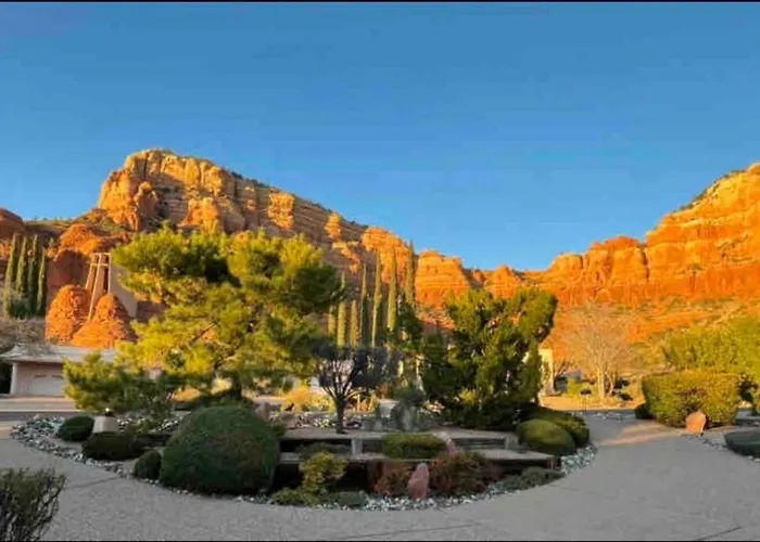 Chapel Vista Main House Red Rock Views And Hot Tub Ferienhaus Sedona