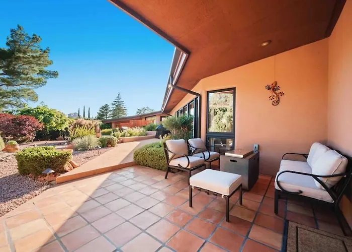 Chapel Vista Main House Red Rock Views And Hot Tub Ferienhaus Sedona