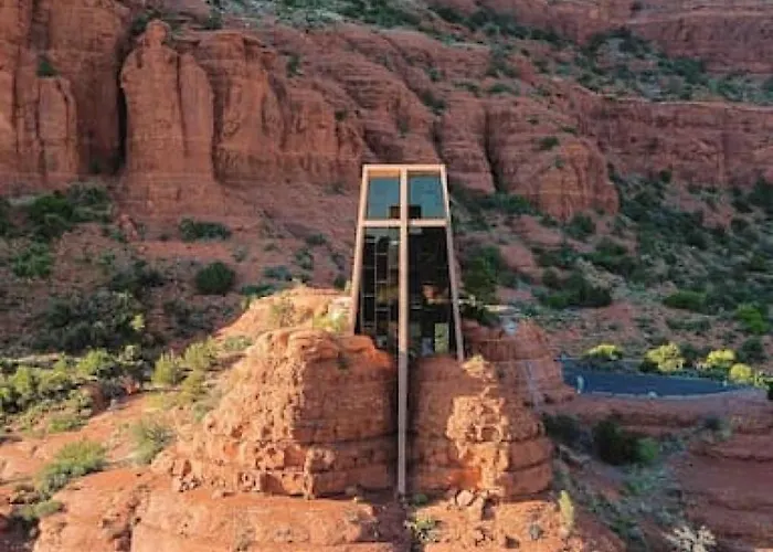 Ferienhaus Chapel Vista Main House Red Rock Views And Hot Tub